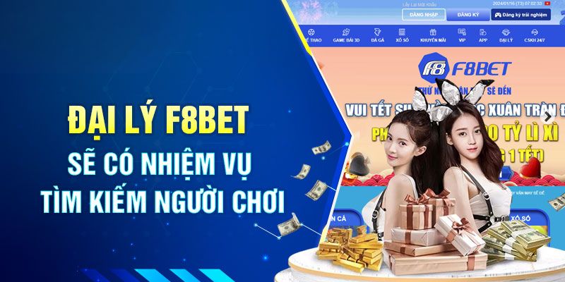 Đại lý F8BET - Cơ hội kinh doanh với thu nhập hấp dẫn